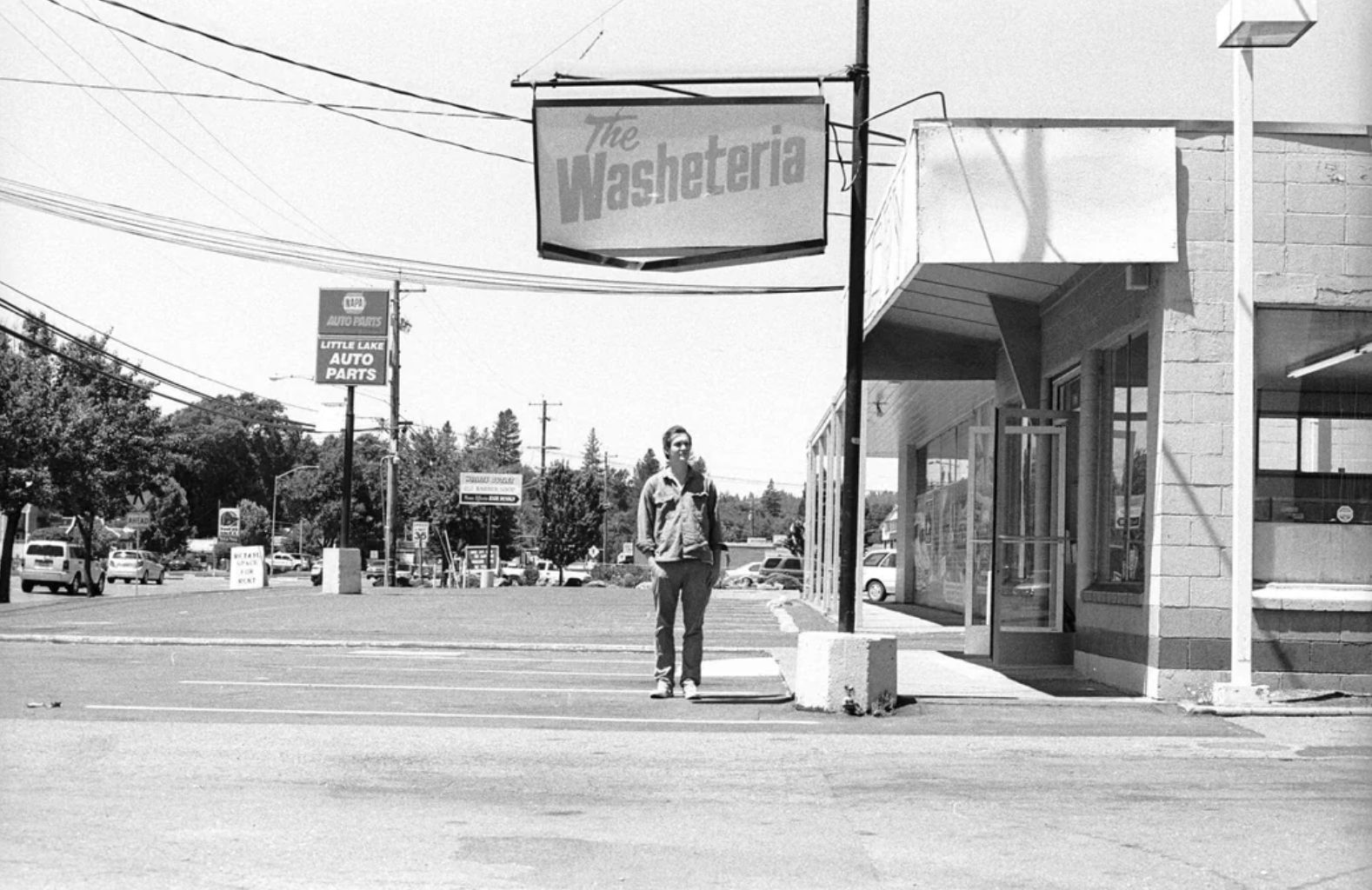 monochrome - B Little Lake Auto Parts The Washeteria